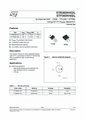 DataSheet STP300NH02L pdf